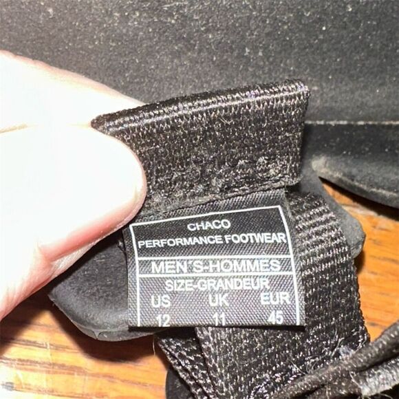 Chaco Men's Chillos Slide Sandals Black Size 12 Casual Summer - Picture 8 of 9